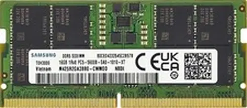 Samsung 16GB DDR5 5600MHz PC5-44800 CL46 SODIMM 262 PIN Laptop RAM Memory