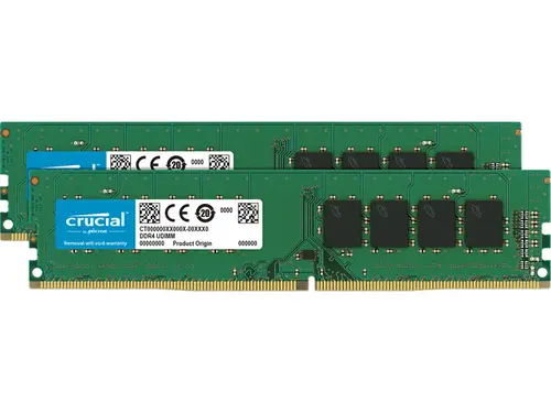 Crucial 16GB (2 x 8GB) DDR4 2400 (PC4 19200) Desktop Memory Model CT2K8G4DFD824A