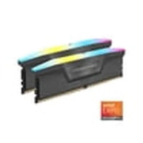 CORSAIR Vengeance RGB 32GB (2 x 16GB) 288-Pin PC RAM DDR5 6000 (PC5 48000) Desktop Memory Model CMH32GX5M2N6000Z30