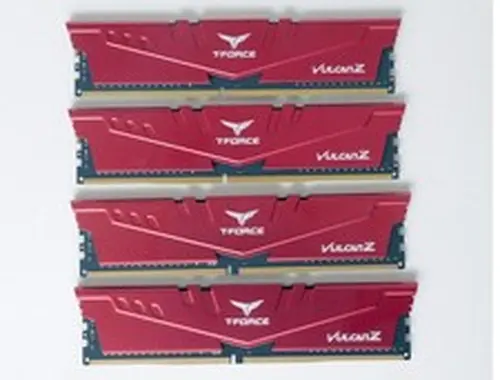 TeamGroup T-Force Vulcan 32GB (4x8GB) DDR4-3000 RAM TLZRD49G3000HC16CBK-SDRAM
