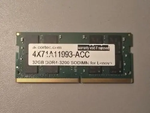 Accortec 4X71A11993-ACC 32GB DDR4 3200MHz Memory Compatible for Lenovo ThinkPad