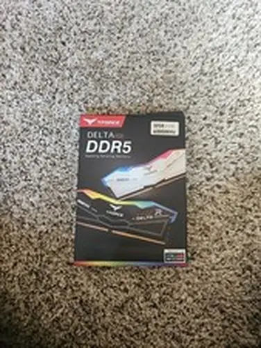 ddr5 32 gb 2x16gb ram memory delta rgb 6000MHz black