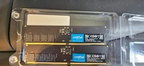 Crucial Micron 16GB (2x16GB) DDR5 4800 CL40 Desktop RAM Memory PC5-38400 UDIMM