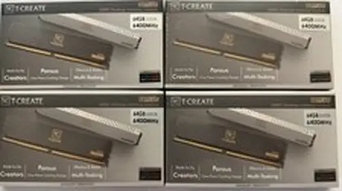TEAMGROUP T-CREATE EXPERT 64GB (2 x 32GB) PC5-48000 (DDR5-6000) DIMM Memory