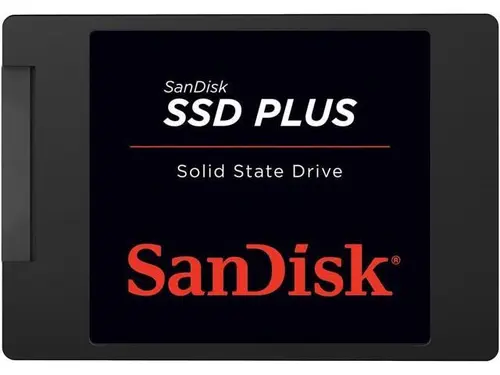 SanDisk SDSSDA-2T00-G28SSD Plus 2TB Internal Solid State Drive SATA III 6Gb/s, 2.5'/7mm Read/Write Speeds up to 545MB/s