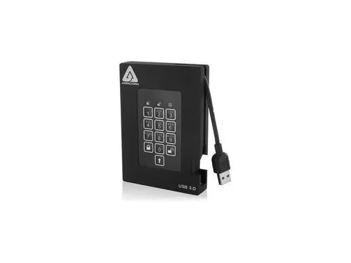 Apricorn Aegis Padlock A25-3PL256-S256F 256 GB External Solid State Drive