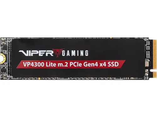 Patriot Viper VP4300 Lite 500GB M.2 PCIe Gen 4 x4 SSD, Solid State Drive - VP4300L500GM28H Up to 7,400MB/s