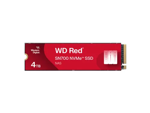 WD Red SN700 NVMe SSD, 4TB of NVMe Solid-State Drive for NAS Devices