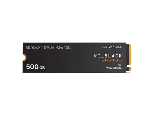 WD_BLACK SN7100 M.2 2280 500GB PCI-Express 4.0 x4 TLC 3D NAND Internal Solid State Drive (SSD) WDS500G4X0E