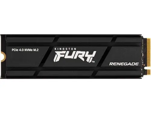 Kingston Kingston SFYRDK/2000G Fury Renegade 2TB PCIe Gen 4 NVMe M.2 Internal Gaming SSD with Heat Sink PS5 Ready Up to 7300MB/s