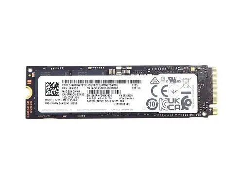 RM0C0_UA Samsung PM9A1 MZ-VL2512A 512GB M.2 2280 Nvme Pcie SSD RM0C0 MZVL2512HCJQ-00BD1 M.2 SSD / Solid State Drive