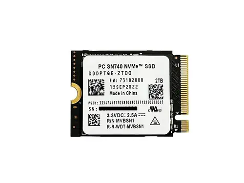 PC SN740 2TB M.2 2230 SSD NVMe PCIe4x4 For Steam Deck ASUS ROG Flow X Laptop
