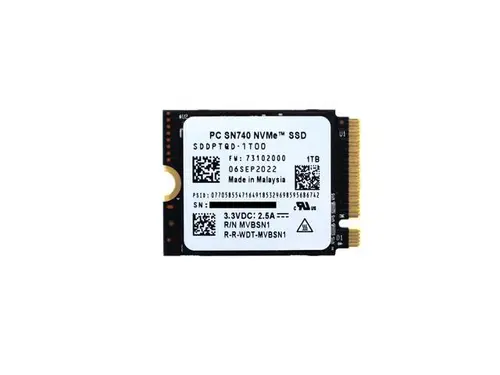 1 PC SN740 1TB M.2 2230 SSD NVMe PCIe4x4 For Steam Deck ASUS ROG Flow X Laptop