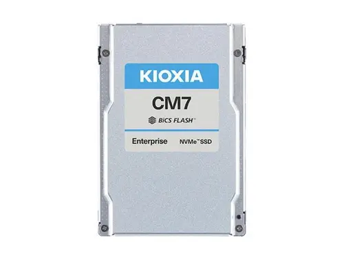 Kioxia KCM7XRJE3T84 CM7-R Enterprise & Read Intensive SSD 3.84TB EDSFF E3.S 7.5 mm PCIe 5 x 4 NVMe 3D TLC 1DWPD
