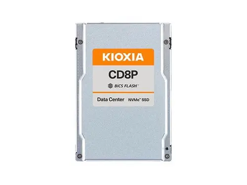 Kioxia KCD8XPUG3T84 CD8P-R Data Center & Read Intensive SSD 3.84TB 2.5' U.2/U.3 15mm PCIe 5 x 4 NVMe 3D TLC 1DWPD