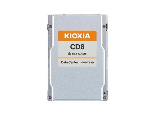 Kioxia Kioxia KCD8XRUG3T84 CD8-R Data Center SSD 3.84TB 2.5' U.2/U.3 15mm PCIe 4 x 4 NVMe 3D TLC 1DWPD