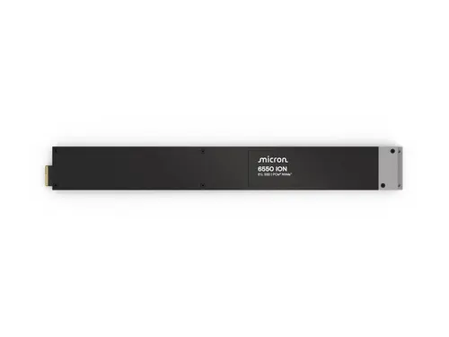 Micron 6550 ION NVMe MTFDLBN30T7THL-1BK1DFCYYT 30.72TB E1.L (9.5mm) 512 bytes OCP 2.5 + SED (TCG Opal) SSD