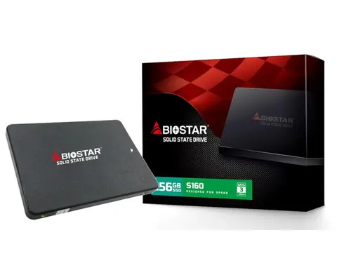 BioStar S160 2.5' 256GB 550MB/s SATA III 256G Internal Solid State Drive (SSD) S160-256GB