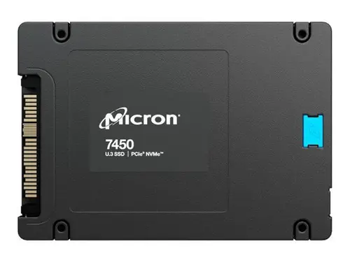 Micron Crucial 3200 GB Micron 7450 MAX Enterprise encrypted internal SSD 2.5' U.3 PCIe 4.0 (NVMe) - TCG Opal Encryption 2.0 MTFDKCC3T2TFS-1BC15ABYYR