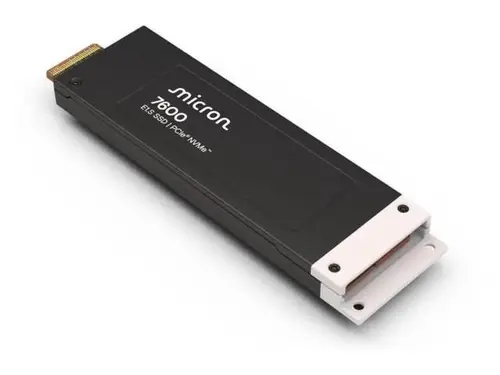 Micron 7600 MAX 3.2TB NVMe E1.S (15mm) Enterprise SSD Internal - PCI Express NVMe (PCI Express NVMe 5.0 x4) - MTFDLCE3T2THS-1BP1DFCYYR