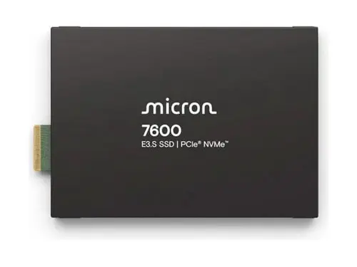 Micron 7600 MAX 3.20 TB Solid State Drive - E3.S (7.5 mm) Internal - PCI Express NVMe (PCI Express NVMe 5.0 x4) - MTFDLBQ3T2THS-1BP1DFCYYR