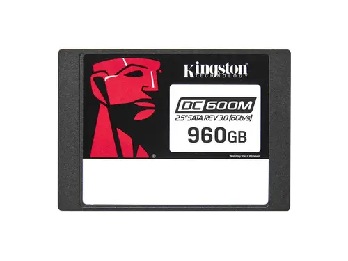 Kingston SEDC600ME/960G DC600ME 960 GB Solid State Drive - 2.5' Internal - SATA (SATA/600) -Mixed Use - Server, Data Center Device Supported...