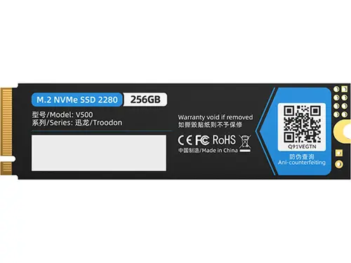 ORICO M.2 NVMe SSD 256GB PCIe Gen3. X4, NVMe 1.3 64L 3D NAND Internal Solid State Drive 2280 for Desktop Laptop (V500)