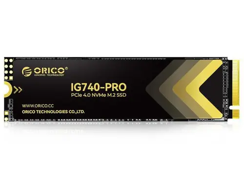 ORICO NVMe M.2 SSD Up to 7400Mb/s 4TB M.2 SSD PCle Gen4x4 NVMe2.0 Ultra-Fast Industrial Solid State Drive with Heatsink Cooling Copper for PC...