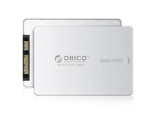 ORICO S500PRO 2.5 SATA SSD 128GB up to 550MB/s, 3D NAND SATA III,Aluminum Shell Solid State Drive for Desktop Laptop Upgrades