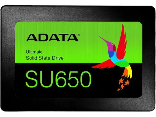 ADATA Ultimate SU650 2.5' 960GB SATA III 3D NAND Internal Solid State Drive (SSD) ASU650SS-960GT-R