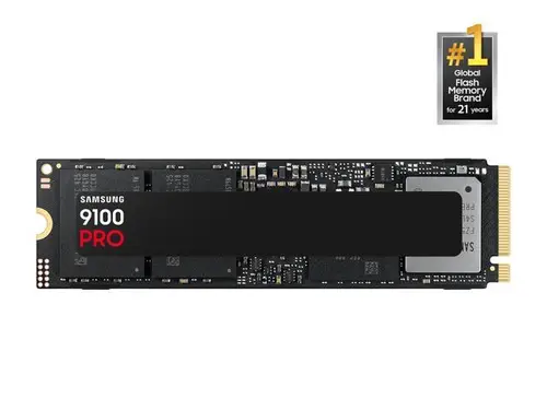 Samsung SAMSUNG SSD 9100 PRO 1TB, PCIe 5.0x4 M.2 2280, Seq. Read Speeds Up to 14,800MB/s, Best for AI Computing, Gaming, and Heavy Duty Workstations (MZ-...