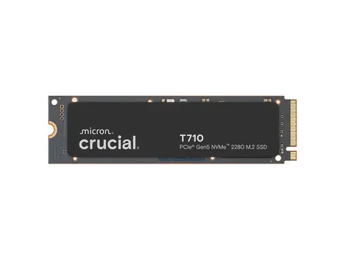 Crucial T710 PCIe Gen5 NVMe 2TB SSD, Up to 14,900 MB/s, Laptop & Desktop Compatible (PC), for Creatives and Hardcore Gamers, Solid State Drive,...