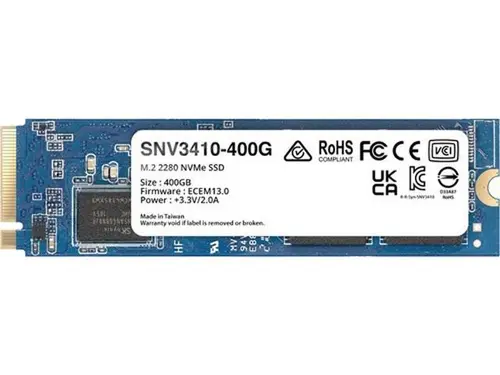 Synology SNV3410 M.2 2280 400GB PCI-Express 3.0 x4 Internal Solid State Drive (SSD) SNV3410-400G
