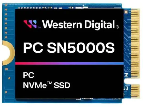 WD PC SN5000S 512GB M.2 2230 NVMe PCIe Gen4x4 SSD High-Performance Internal Solid State Drive OEM Western Digital