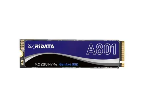RiDATA A801 500GB SLC Cache NVMe 1.4 PCIe Gen 4x4 M.2 2280 SSD Internal Solid State Drive 3D NAND R/W Speed Upto 5000/2700 MB/s Storage for Gaming...