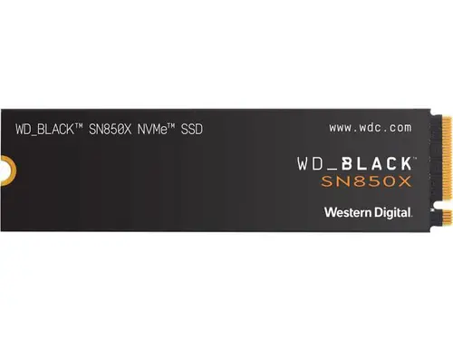WD_BLACK 2TB SN850X NVMe Internal Gaming SSD Solid State Drive - Gen4 PCIe, M.2 2280, Up to 7,300 MB/s - WDS200T2X0E