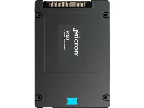 Micron 7450 PRO 960 GB Solid State Drive - 2.5' Internal - U.3 (PCI Express NVMe 4.0 x4) - Read Intensive - TAA Compliant