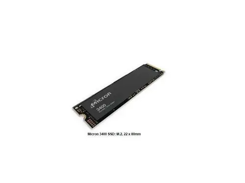 Micron 3400 Series M.2 2280 2TB PCI-Express 4.0, NVMe 1.4 TLC Internal Solid State Drive (SSD) MTFDKBA2T0TFH-1BC1AA