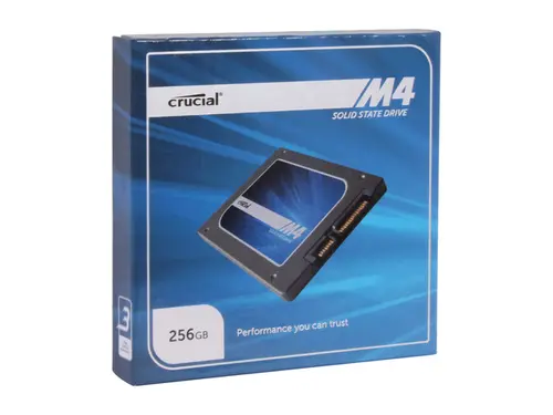 Crucial M4 2.5' 256GB SATA III MLC Internal Solid State Drive (SSD) CT256M4SSD2