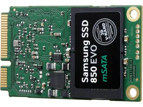 SAMSUNG 850 EVO mSATA 1TB Mini-SATA (mSATA) 3D NAND Internal SSD Single Unit Version MZ-M5E1T0BW