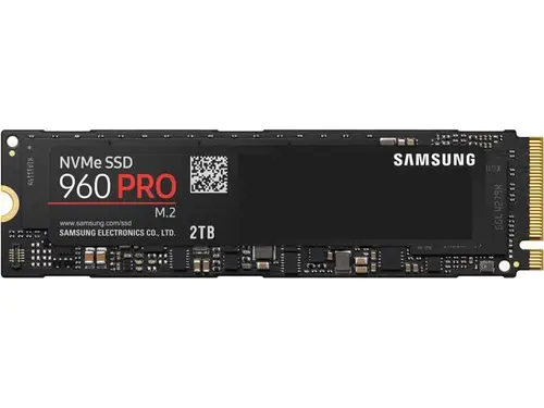 SAMSUNG 960 PRO M.2 2TB NVMe PCI-Express 3.0 x4 Internal Solid State Drive (SSD) MZ-V6P2T0BW