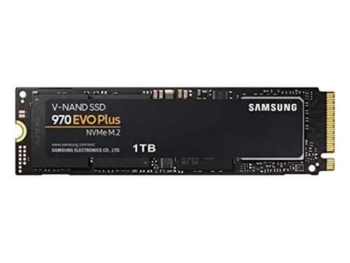 SAMSUNG (MZ-V7S1T0B/AM) 970 EVO Plus SSD 1TB - M.2 NVMe Interface Internal Solid State Drive with V-NAND Technology (MZ-V7S1T0B/AM)