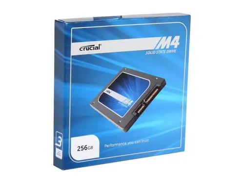 Crucial M4 2.5' 256GB SATA III MLC 7mm Internal Solid State Drive (SSD) CT256M4SSD1