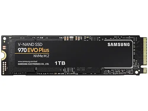 Samsung SAMSUNG 970 EVO PLUS M.2 2280 1TB PCIe Gen 3.0 x4, NVMe 1.3 V-NAND 3-bit MLC Internal Solid State Drive (SSD) MZ-V7S1T0BW