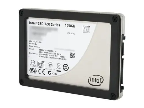 Intel 320 Series 2.5' 120GB SATA II MLC Internal Solid State Drive (SSD) SSDSA2CW120G310