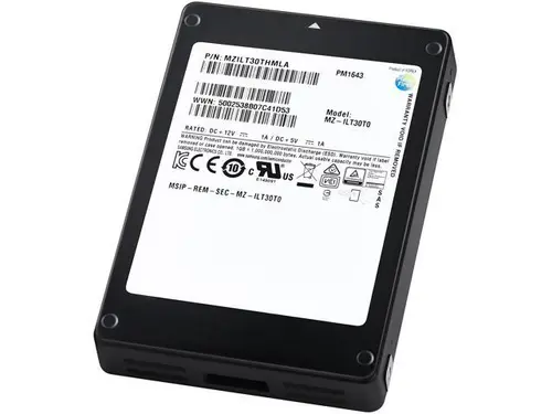 Samsung PM1643 30TB SAS 12Gb/s 2.5-Inch Enterprise SSD MZILT30THMLA MZ-ILT30T0