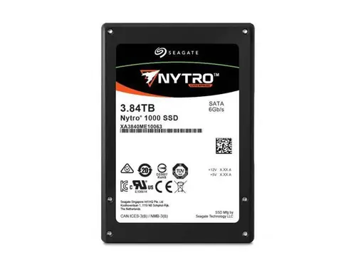 Seagate Nytro 1551 XA3840ME10063 2.5' 3.84TB SATA III 3D TLC Solid State Disk - Enterprise