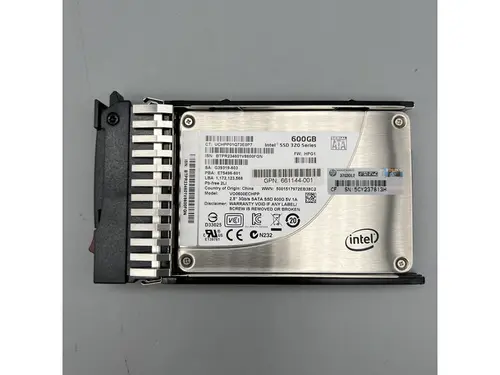 HP Intel 600GB 2.5' SATA SSD With tray HOT-PLUG MLC SFF 661144-001 661319-001