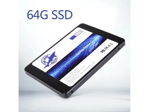 Dogfish SSD 64GB 2.5 Inch Internal Solid State Drive SATA3 6Gb/s 7MM 3D NAND Height Desktop Laptop Hard Drive (2.5-SATA III 64GB)