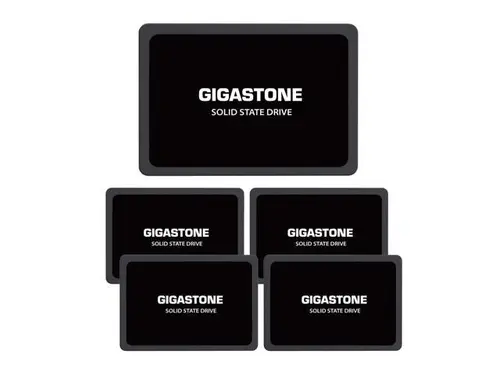 Gigastone 5-Pack 120GB SSD SATA III 6Gb/s. 3D NAND 2.5' Internal Solid State Drive, Read up to 500MB/s. Compatible with PC, Desktop and Laptop, 2.5...